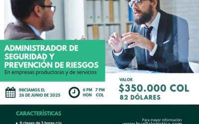 Ficha 601-25 Administrador de seguridad y prevención de riesgos en empresas productoras y de servicios.